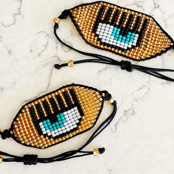 Evil Eye Bracelet Miyuki - Picture 3 of 3
